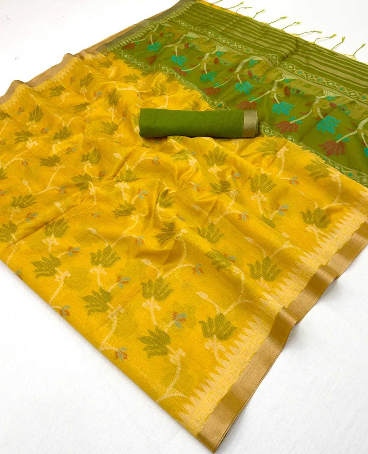 Pure Cotton Designer Saree