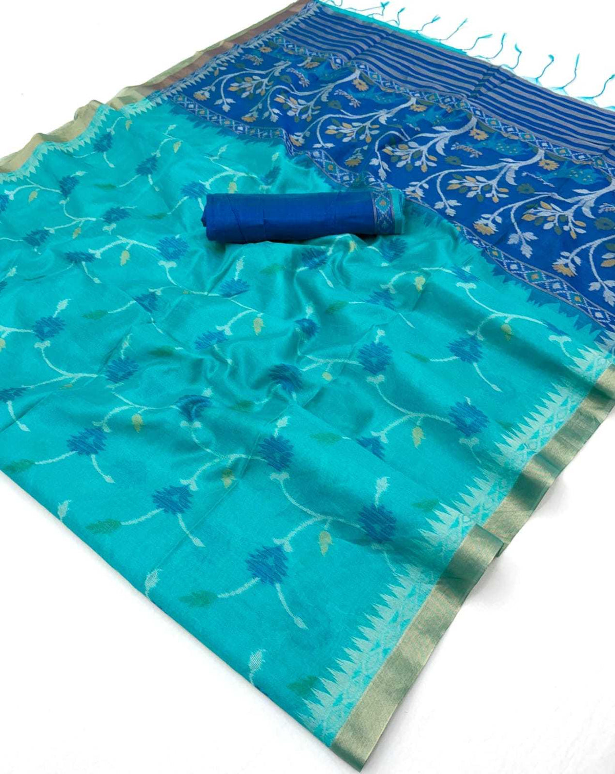 Pure Cotton Designer Saree
