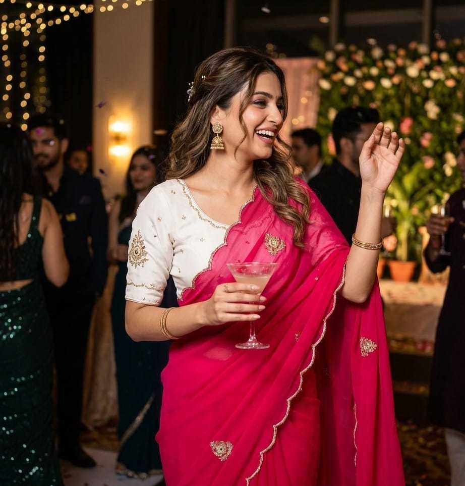 Georgette Designer Saree 1890