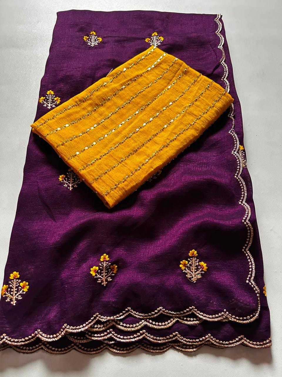 Vichitra Silk Traditional Saree