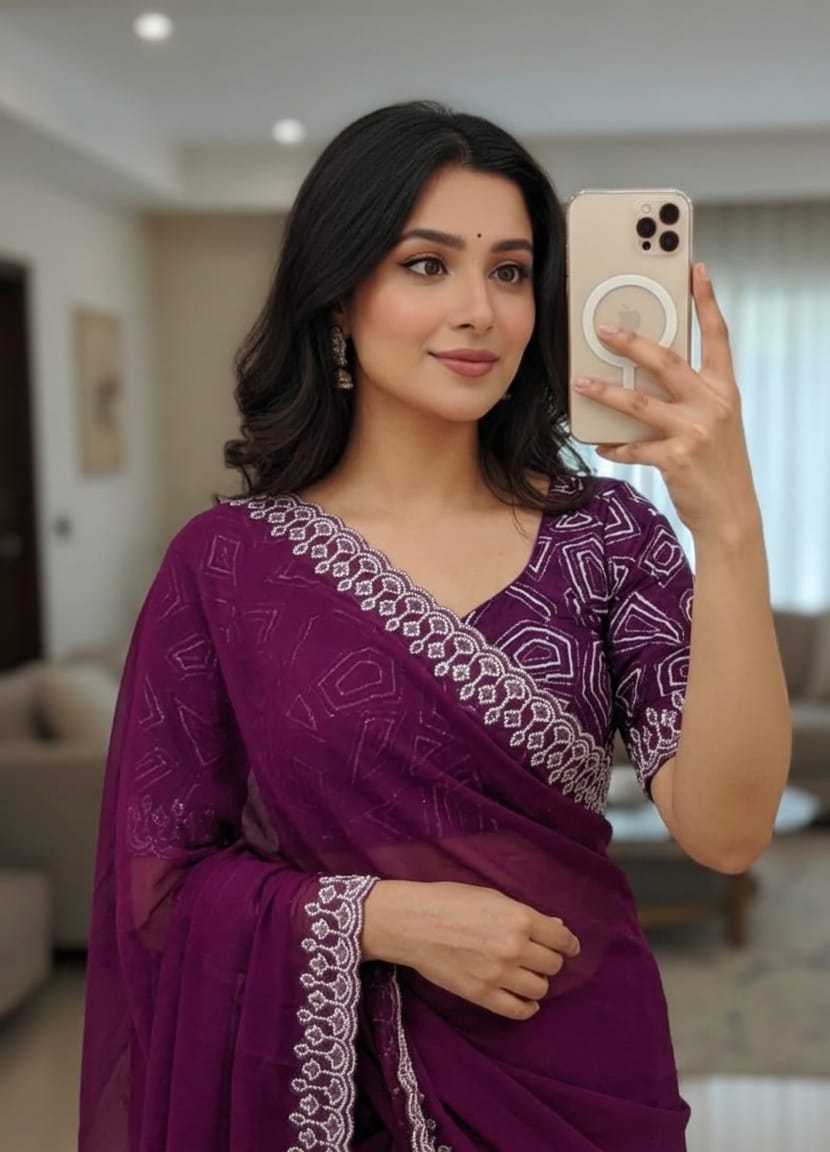 Georgette Saree