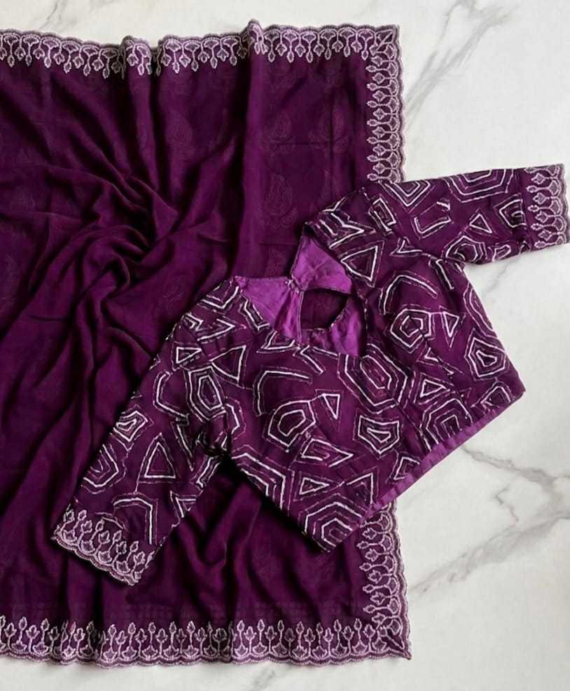 Georgette Saree