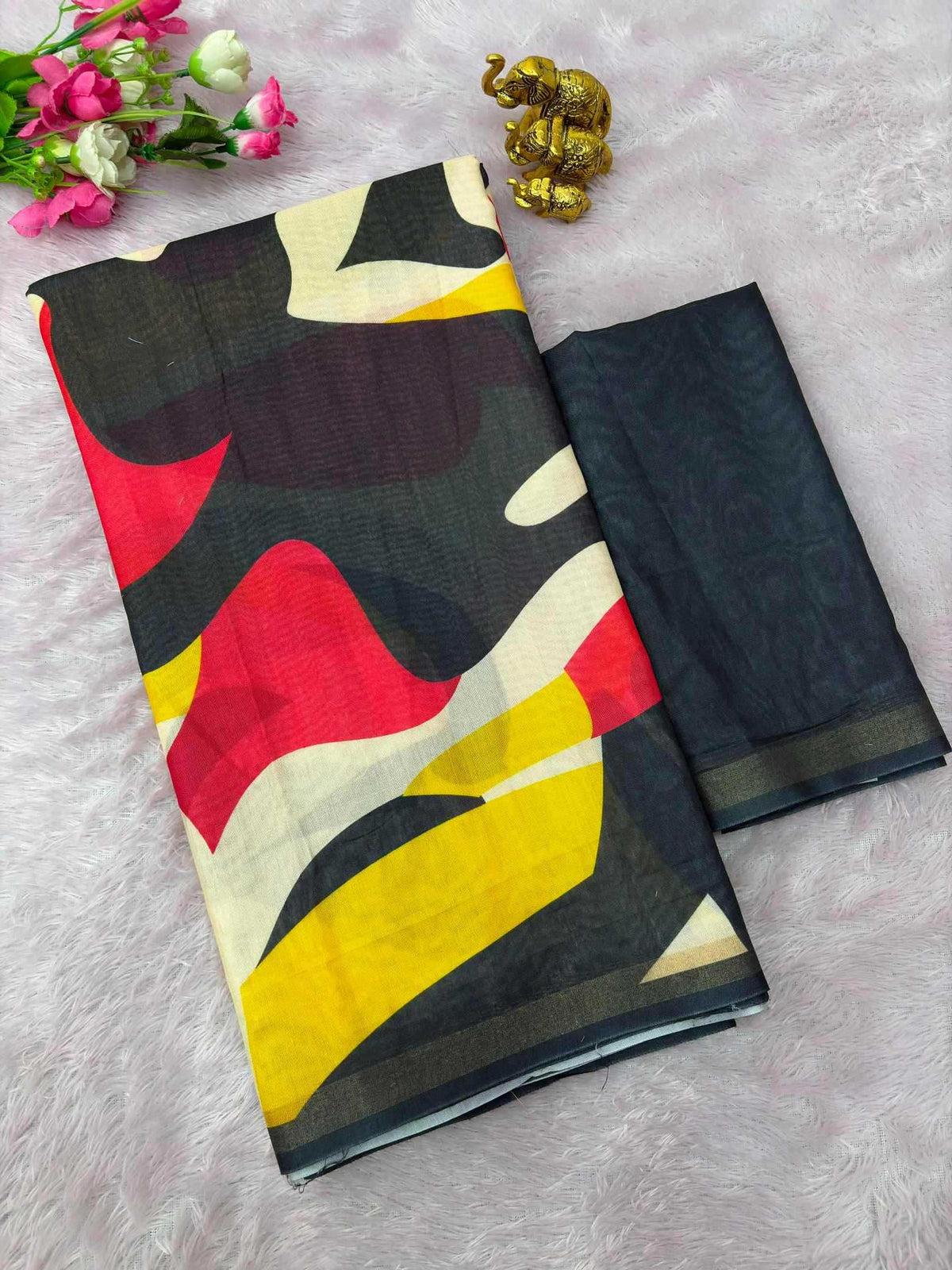 Cotton Fancy Saree