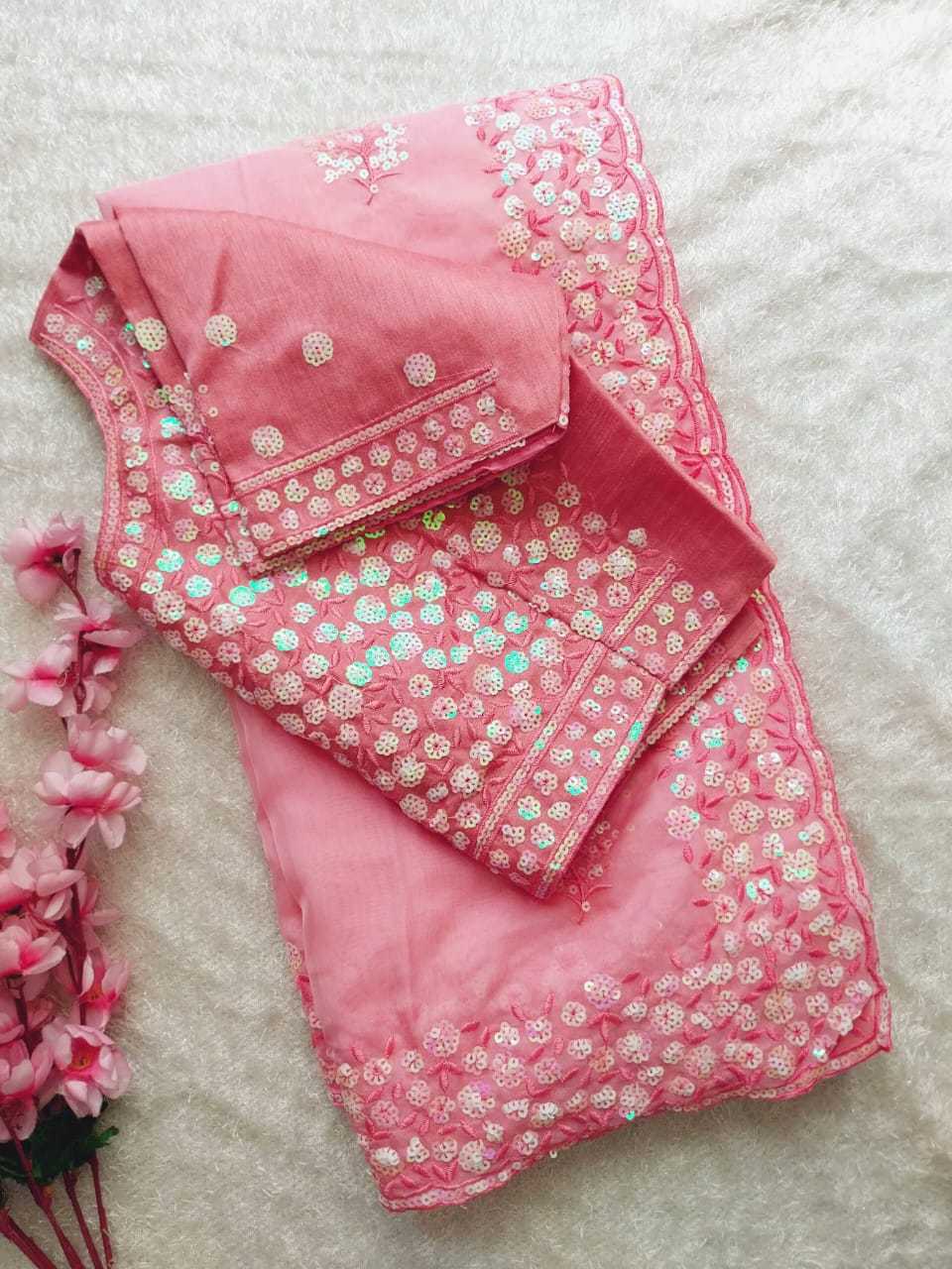 Organza Saree