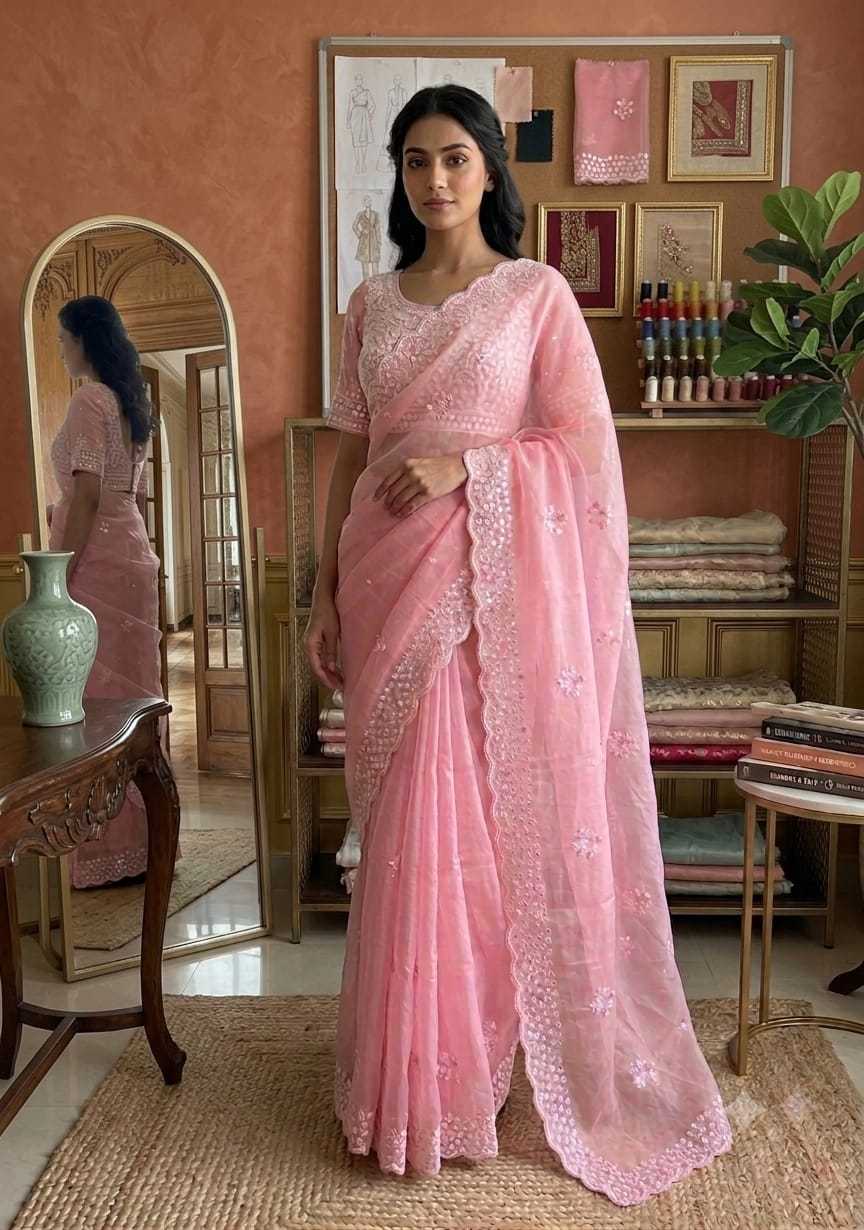 Organza Saree
