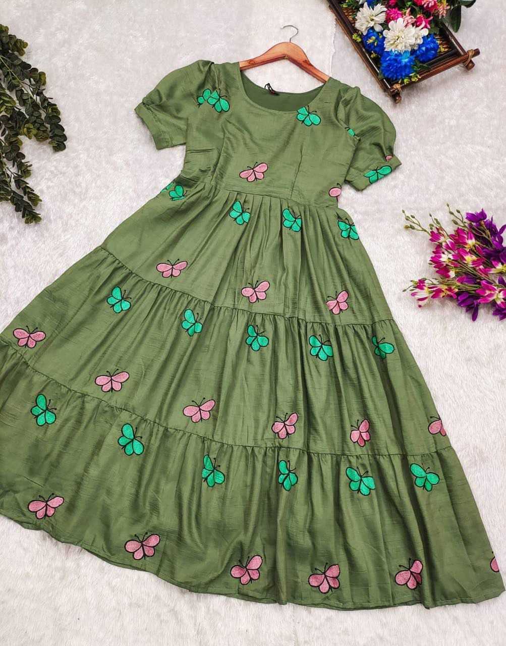 Cotton Fancy Gown