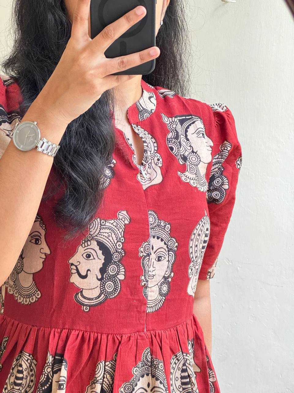 Cotton Designer Dress 1054
