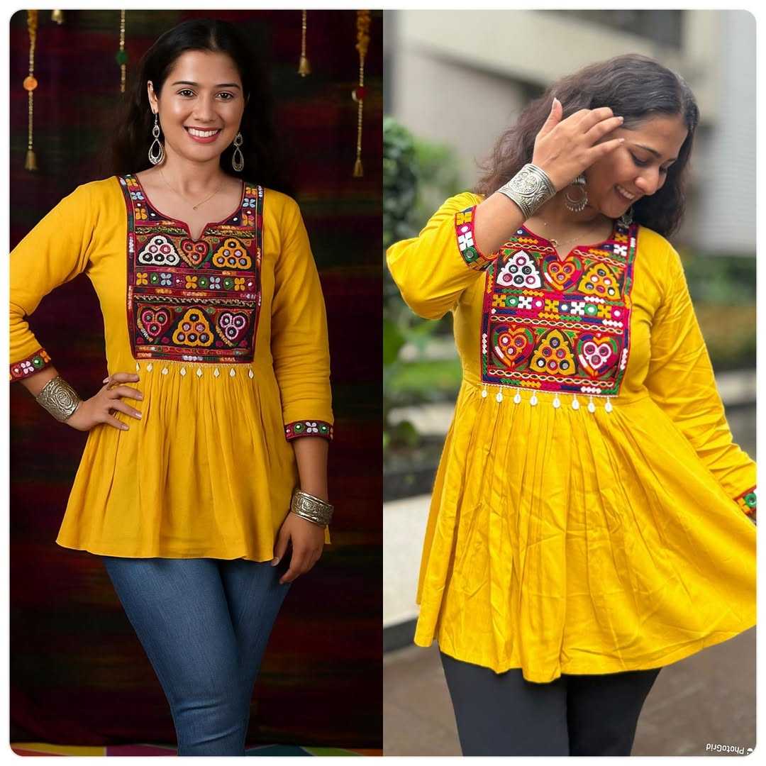Rayon Short Kurti