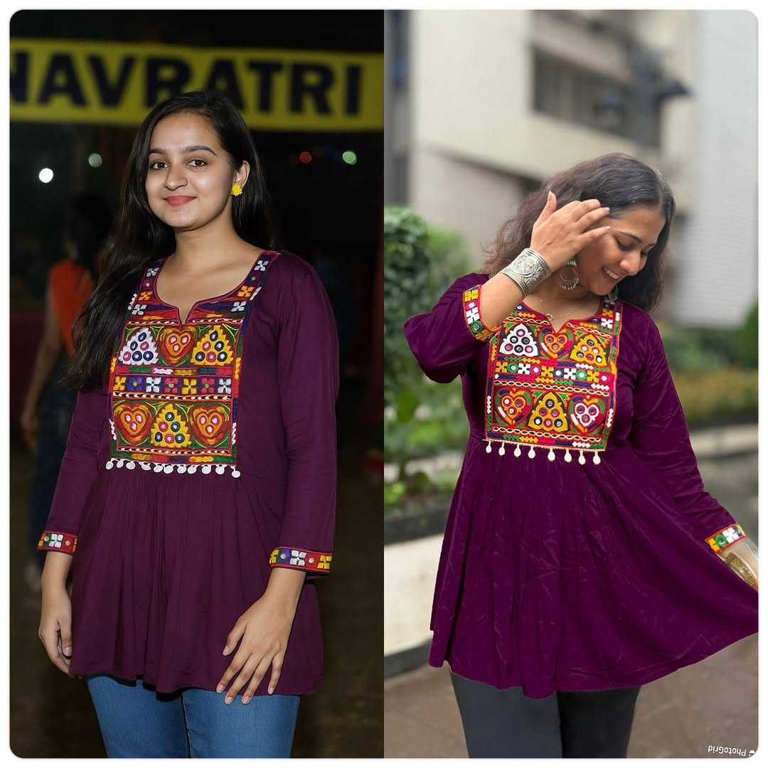 Rayon Short Kurti