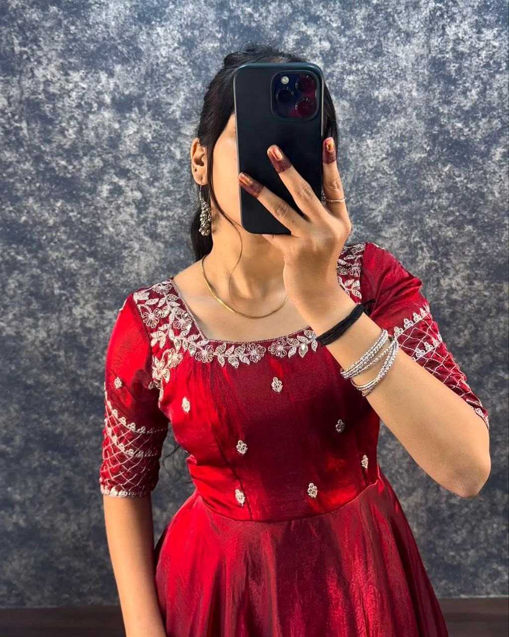 Embroidery Gown