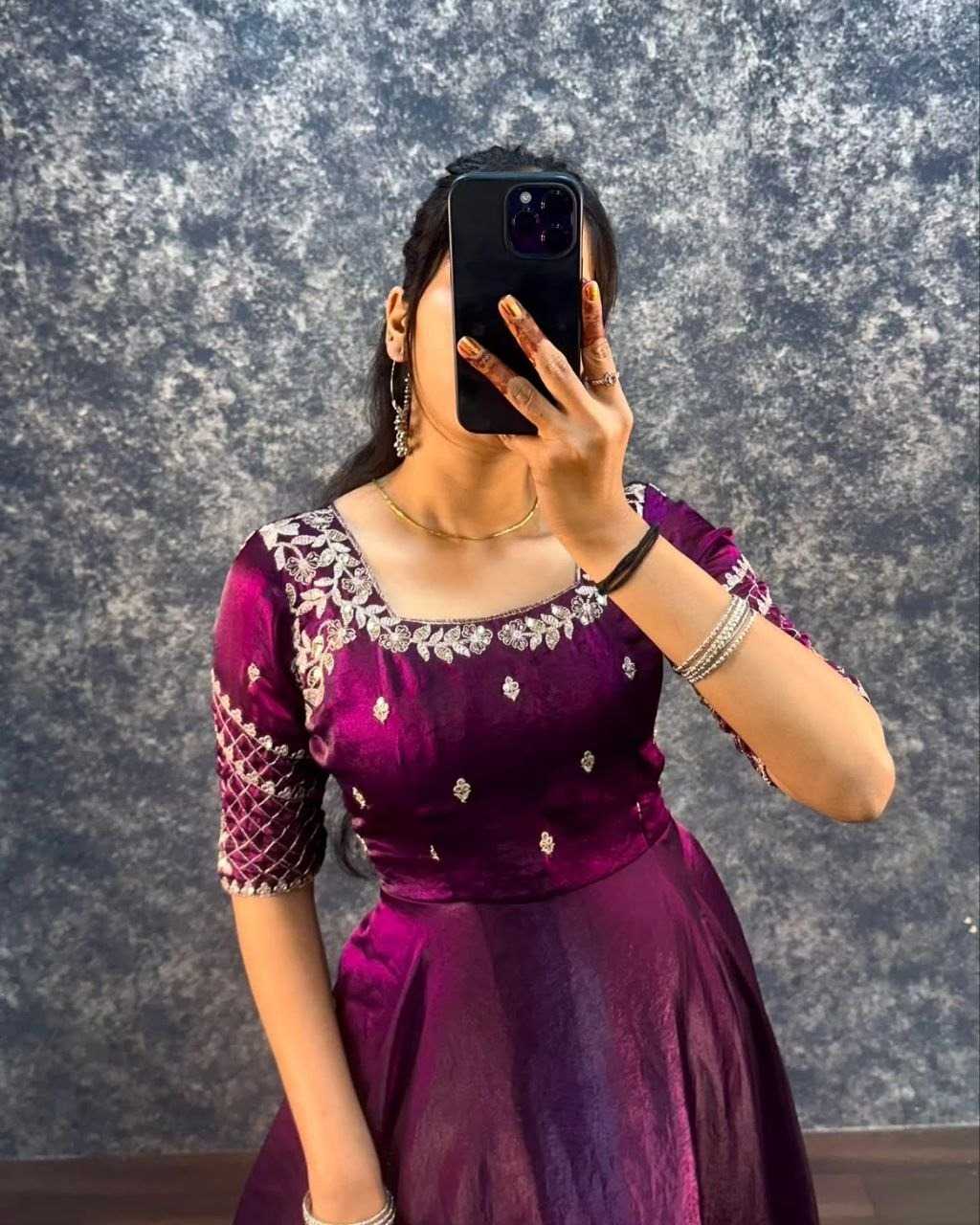 Embroidery Gown