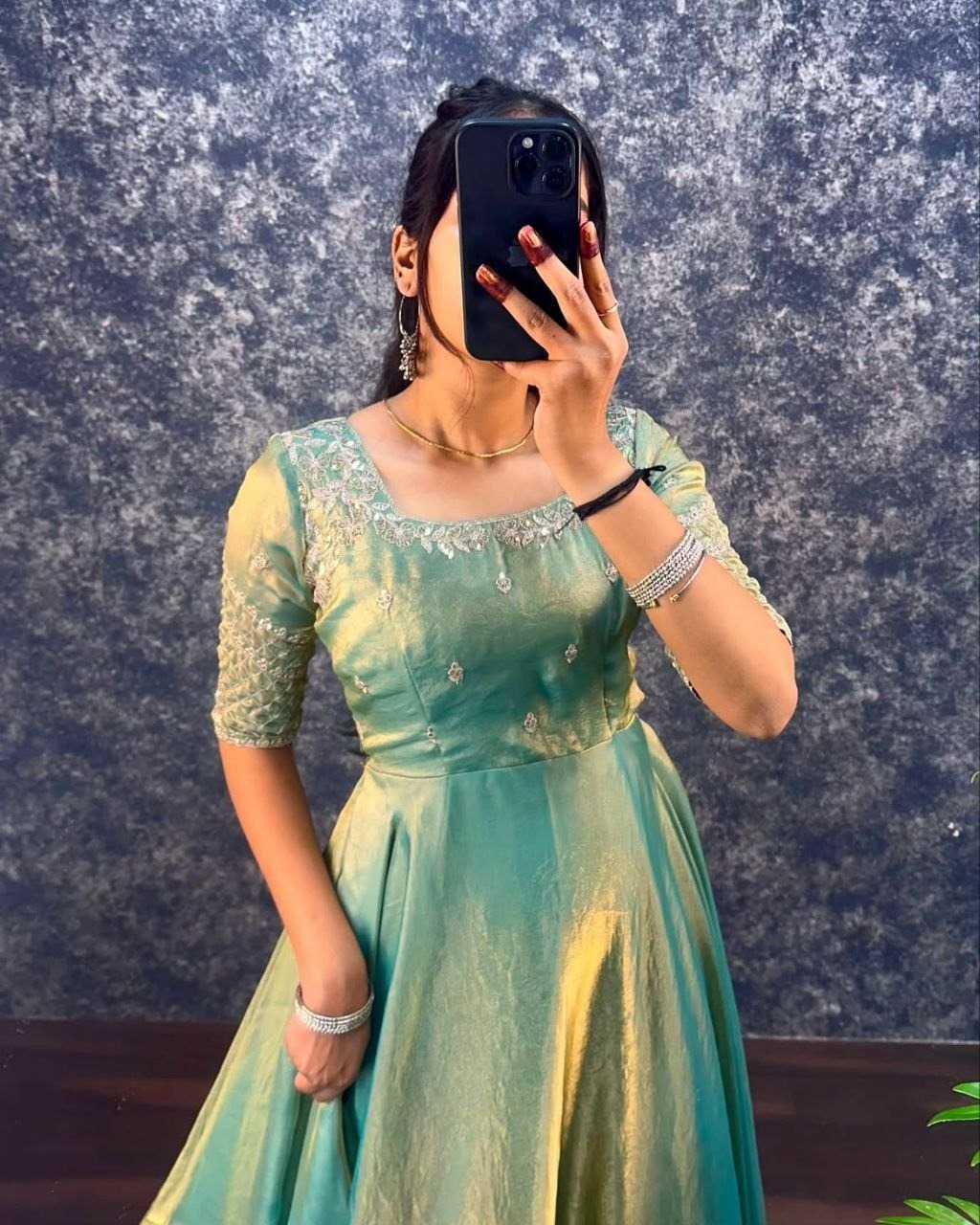 Embroidery Gown