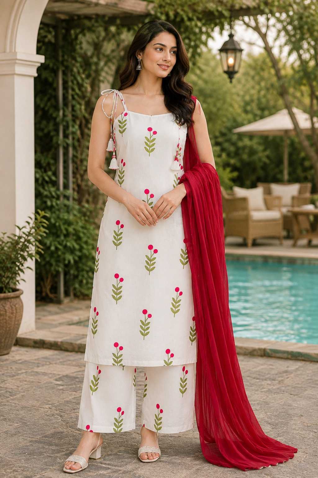Georgette Printed Kurti 1092