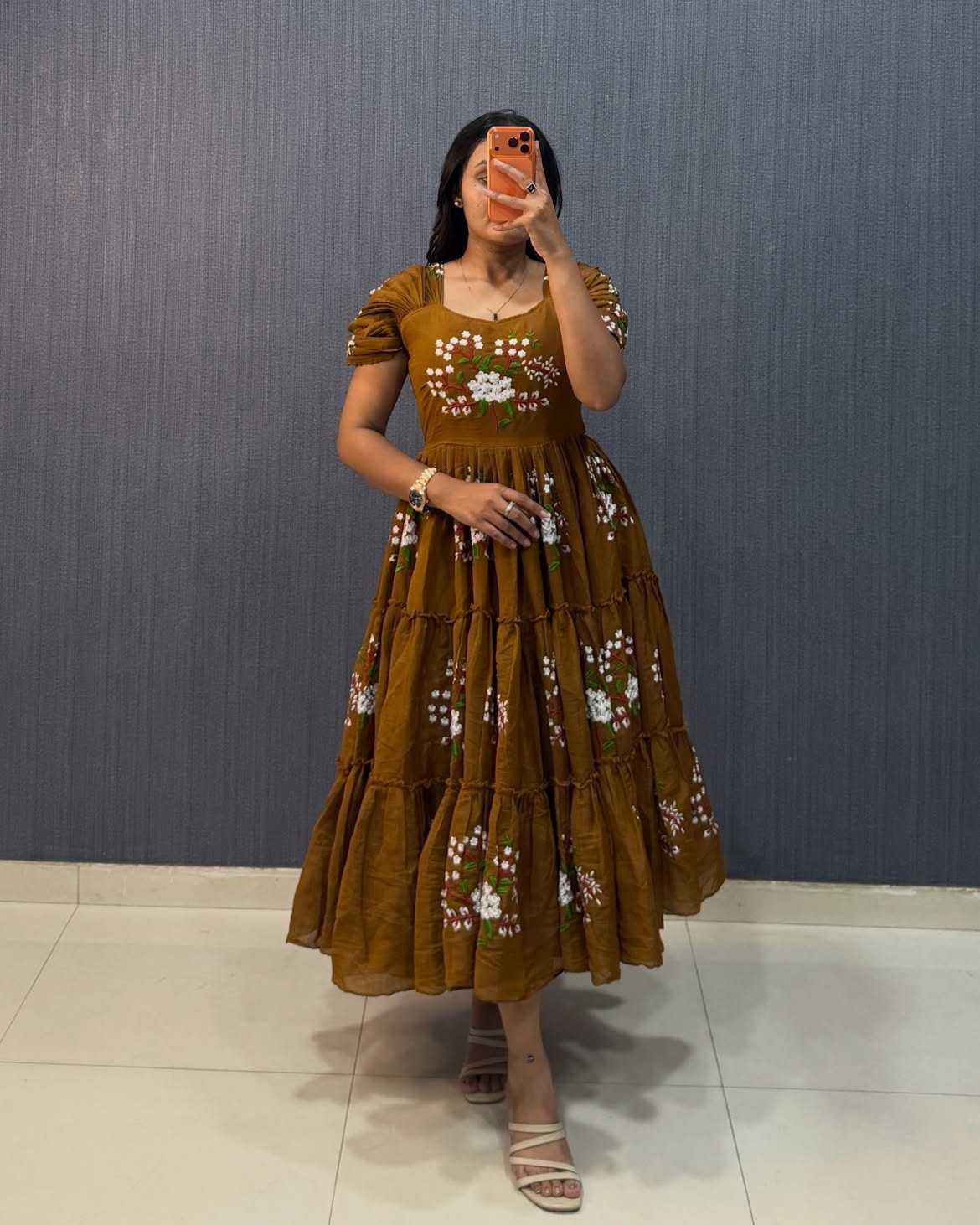 Soft Cotton Fancy Gown