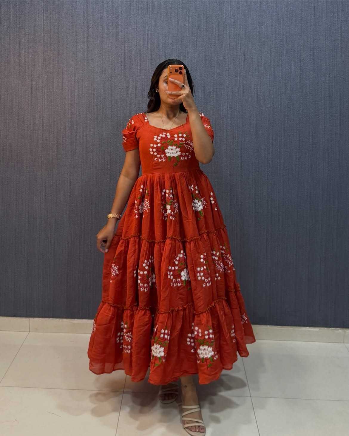 Soft Cotton Fancy Gown