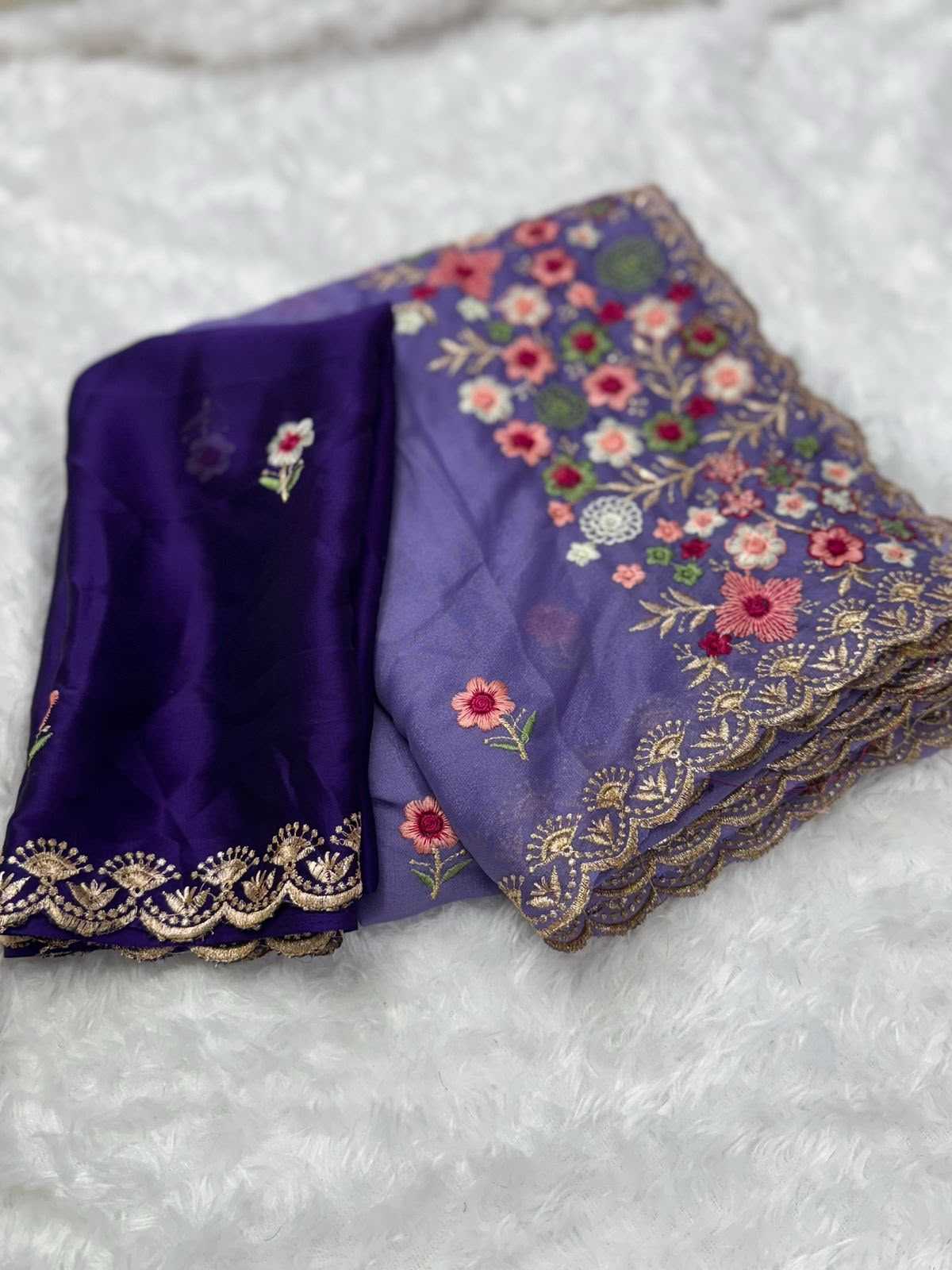 Aadhini Georgette Designer Saree