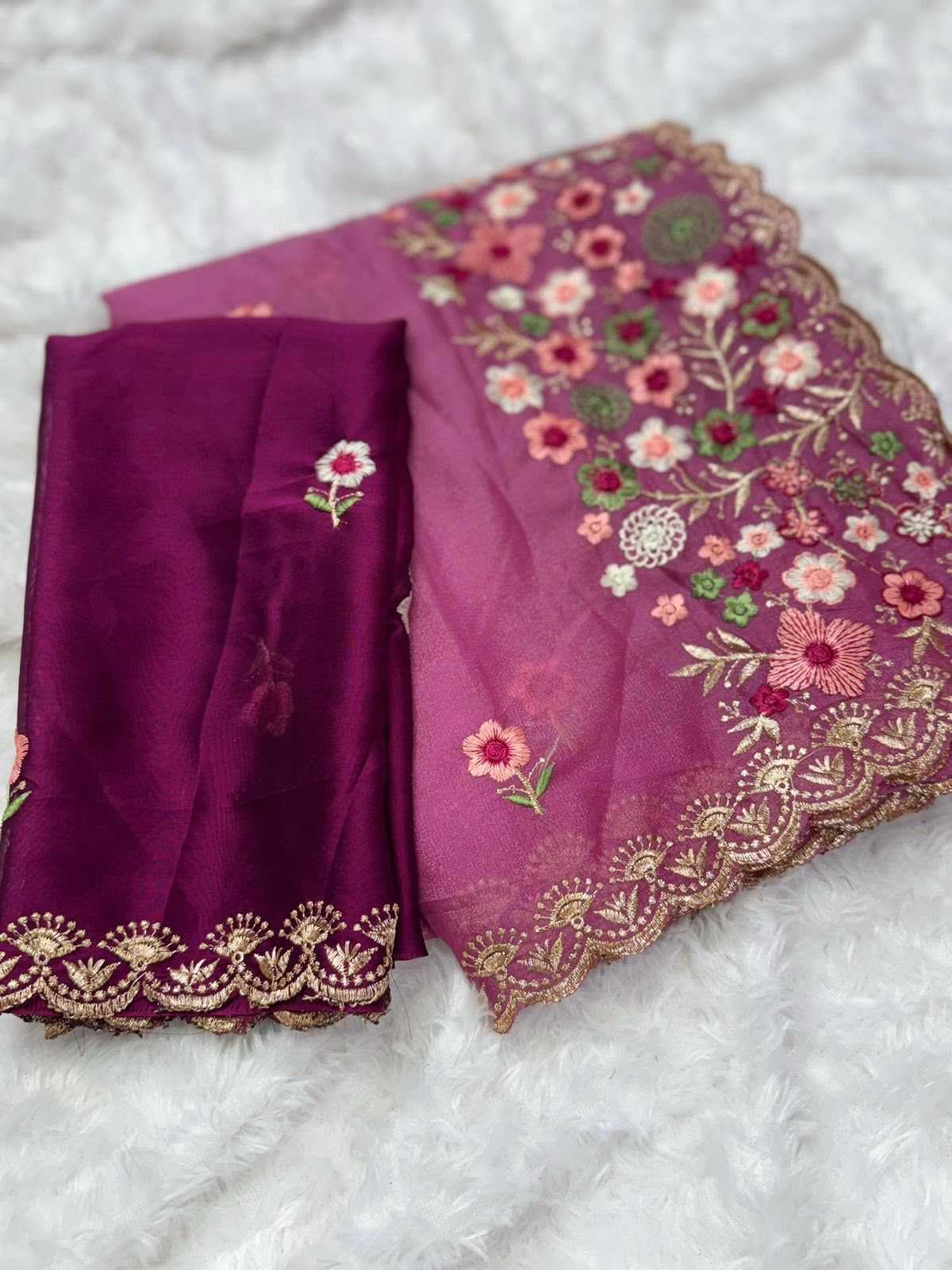 Aadhini Georgette Designer Saree