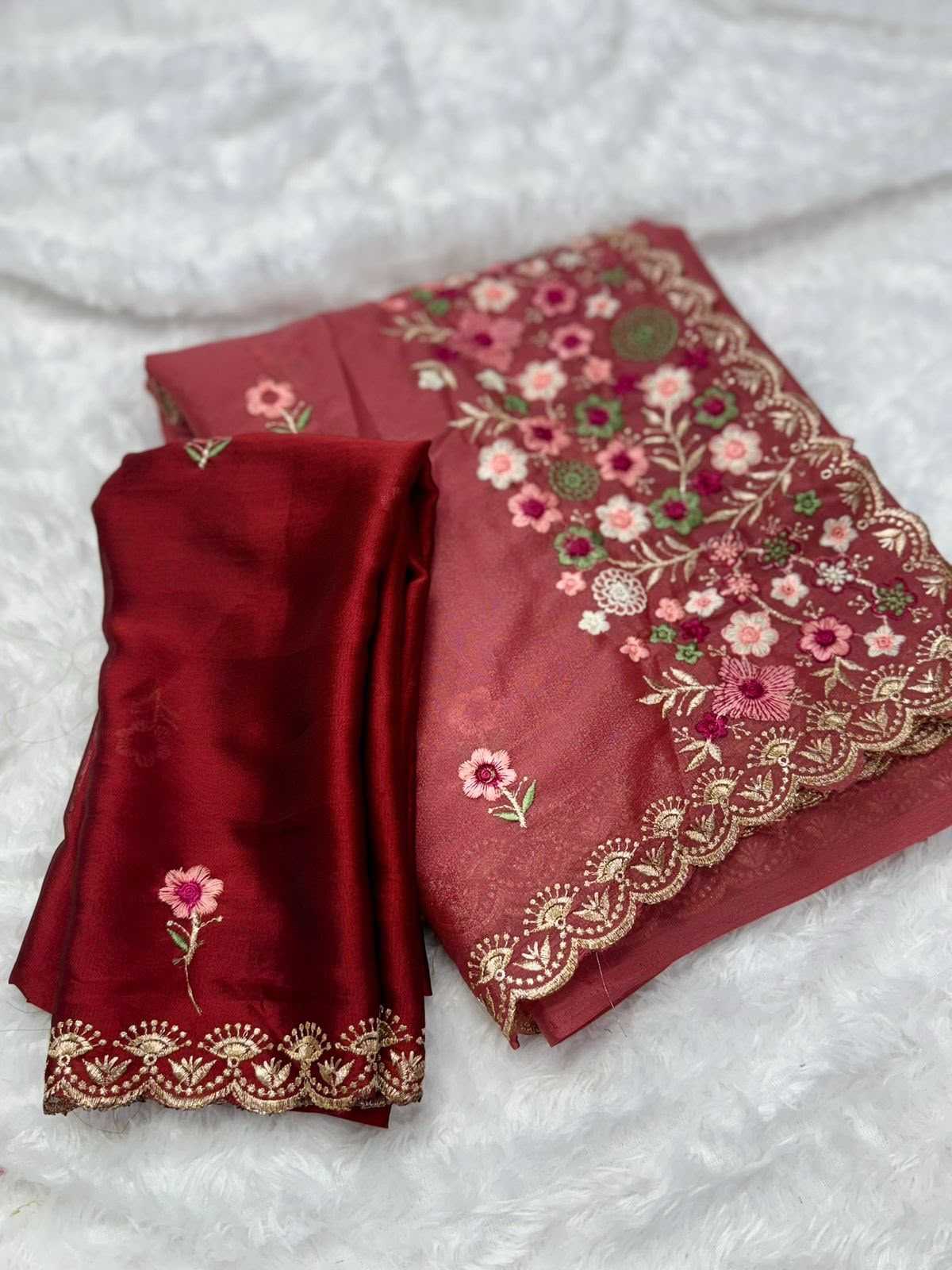 Aadhini Georgette Designer Saree