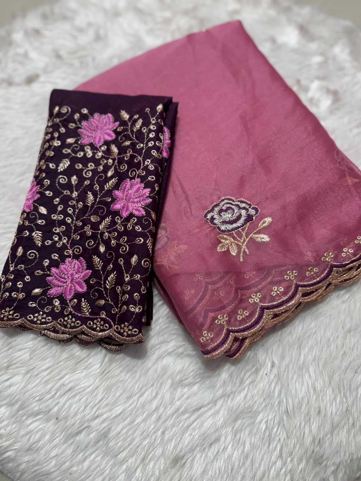 Aagamya Georgette Party Wear Saree