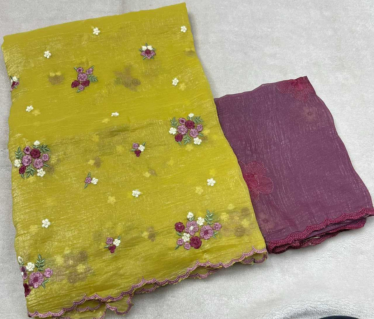 Aalaya Chiffon Designer Saree