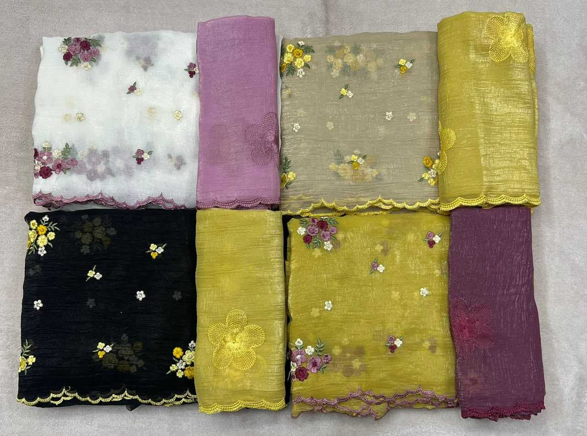 Aalaya Chiffon Designer Saree