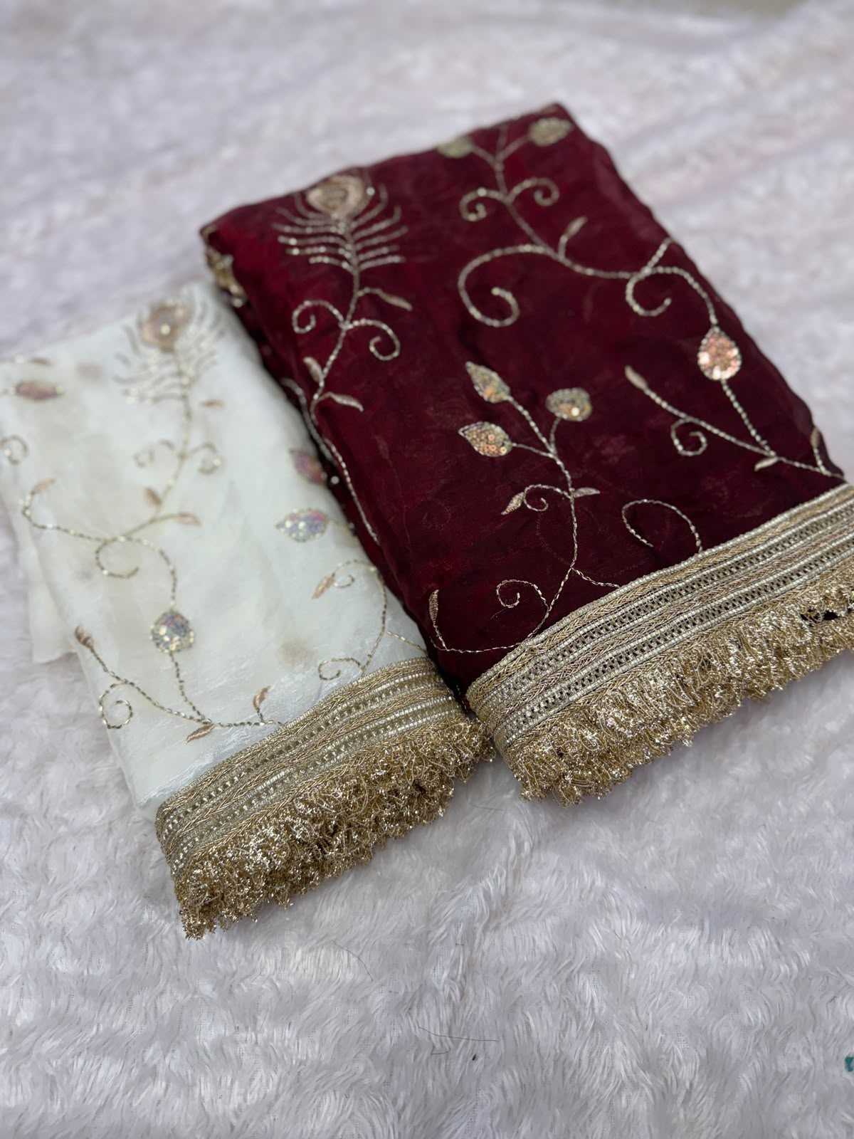 Aamaya Satin Designer Saree