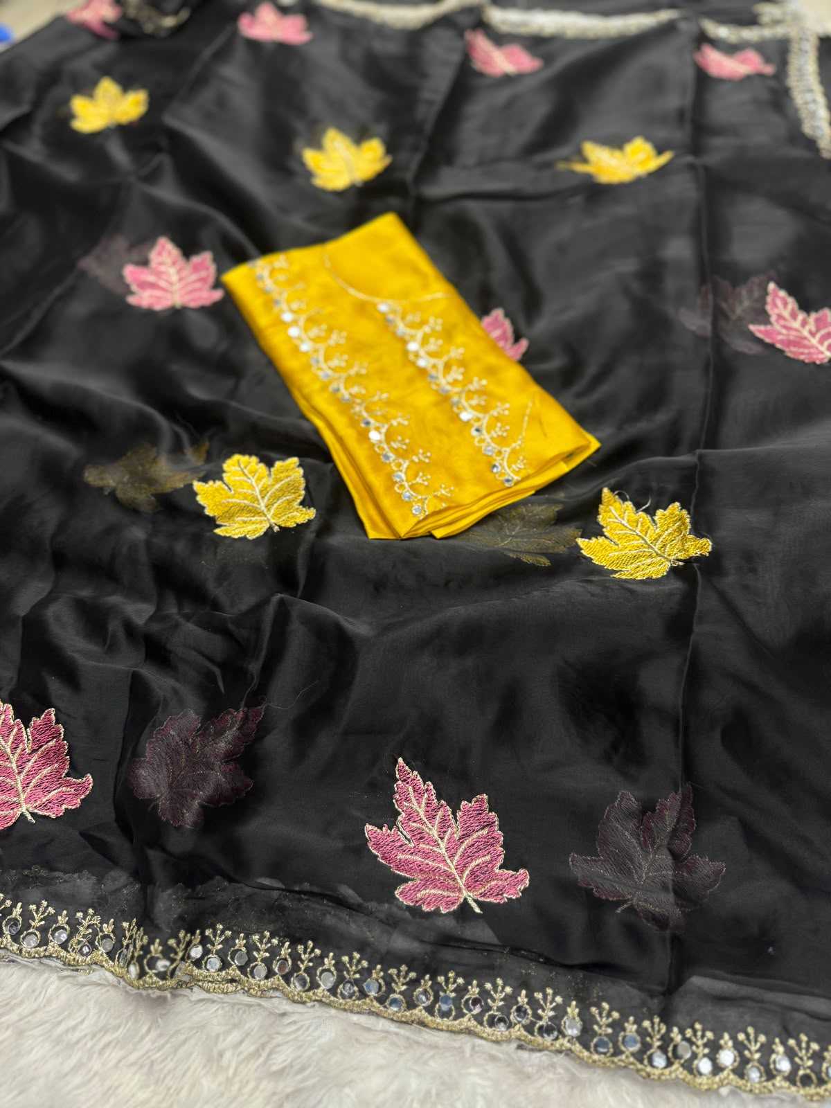 Aaradhana Rangoli Silk Party Wear Saree
