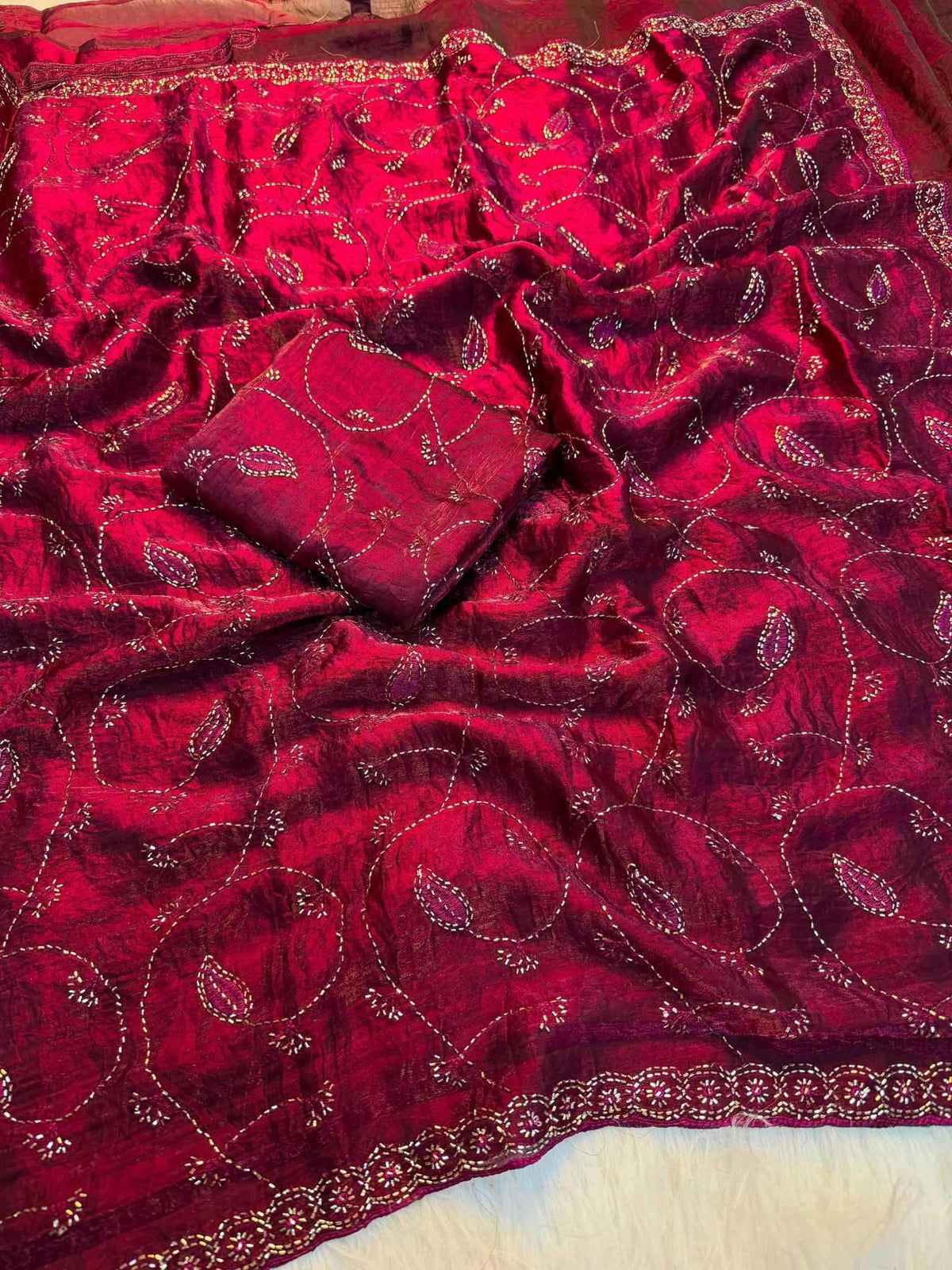 Aashritha Satin Designer Saree