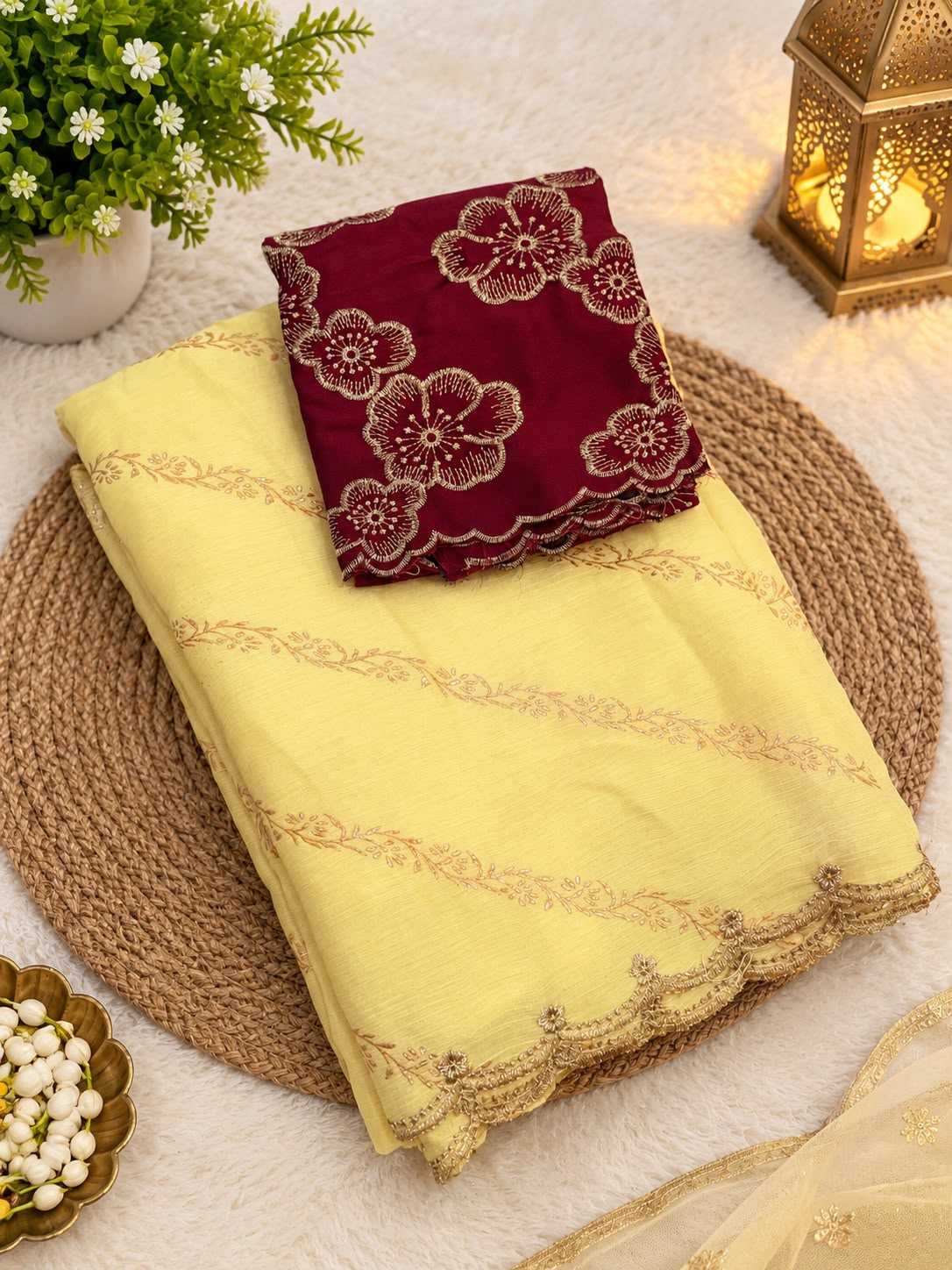 Akshara Chiffon Designer Saree