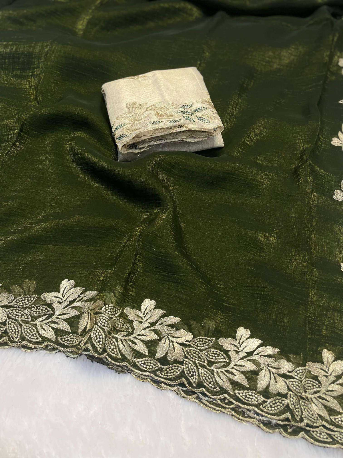 Amaira Crunchi Designer Saree