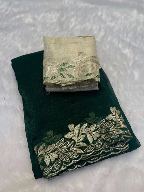 Amaira Crunchi Designer Saree
