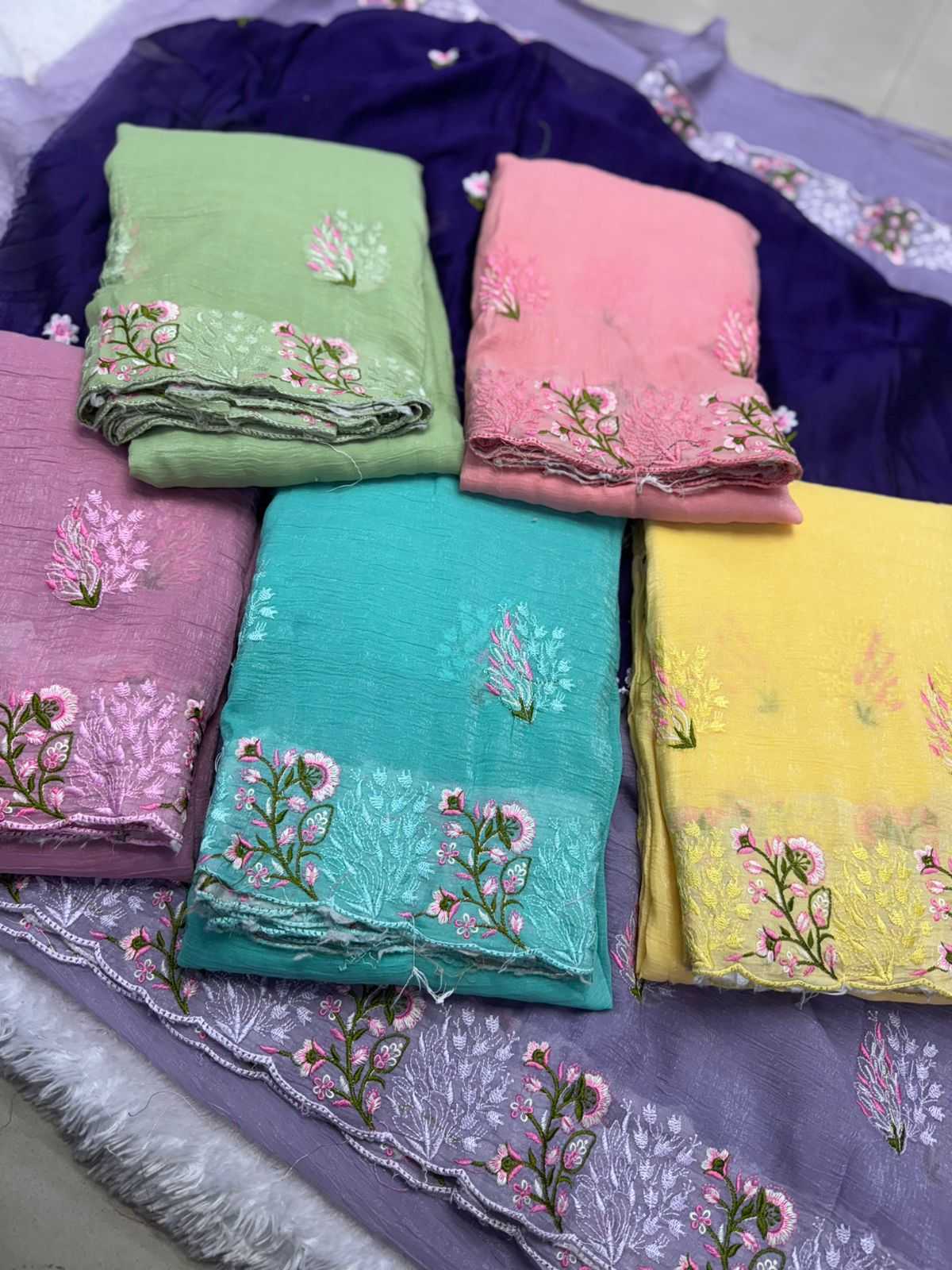 Chiffon Designer Saree