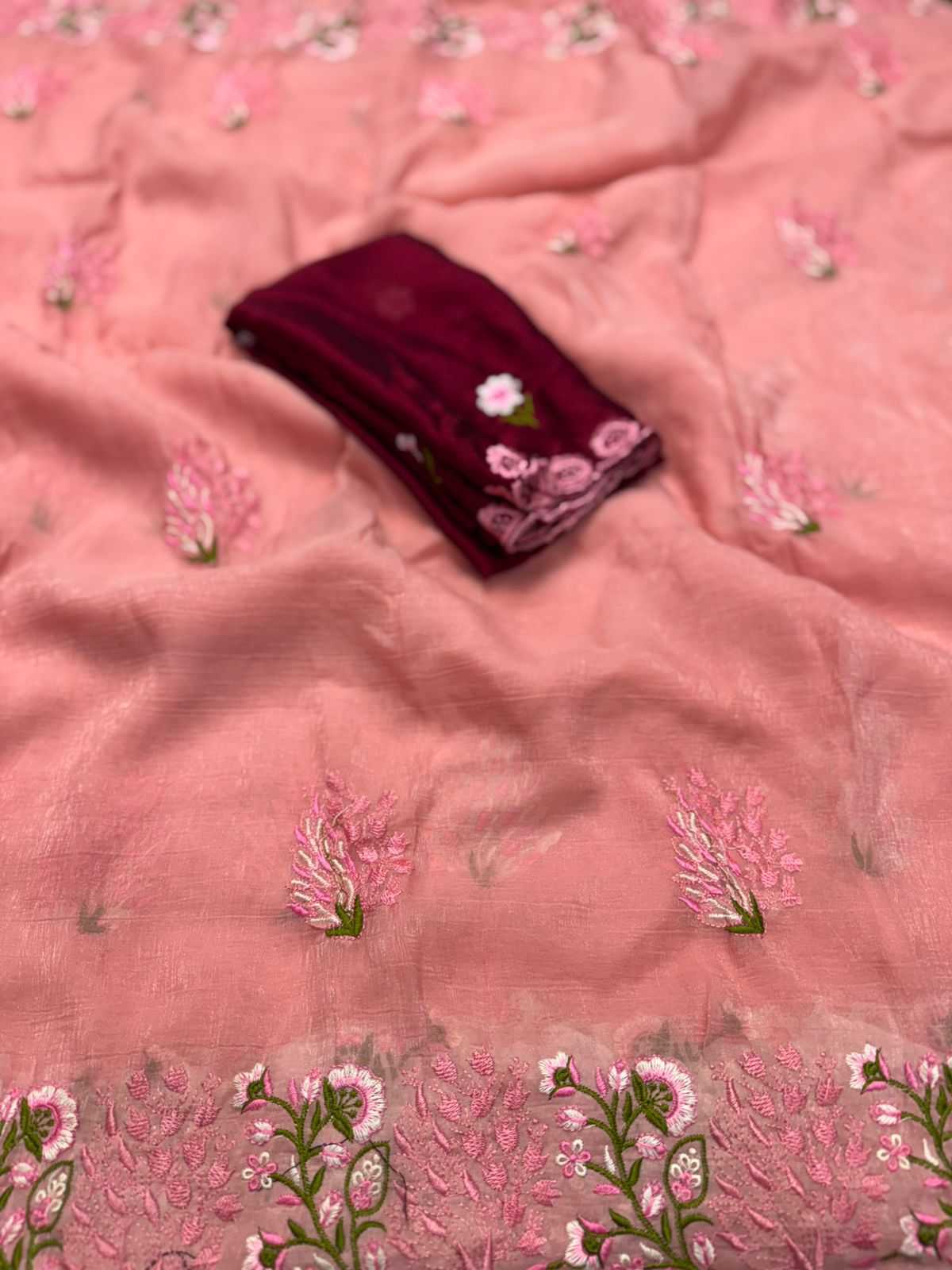 Chiffon Designer Saree