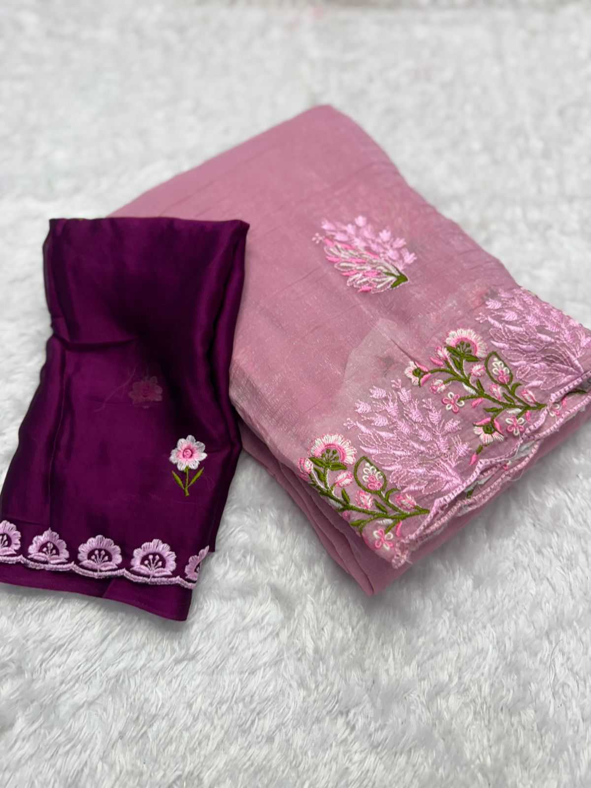Chiffon Designer Saree