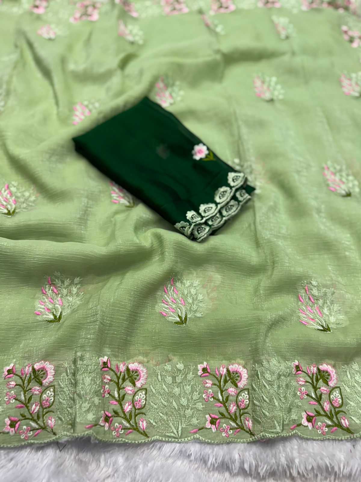Chiffon Designer Saree