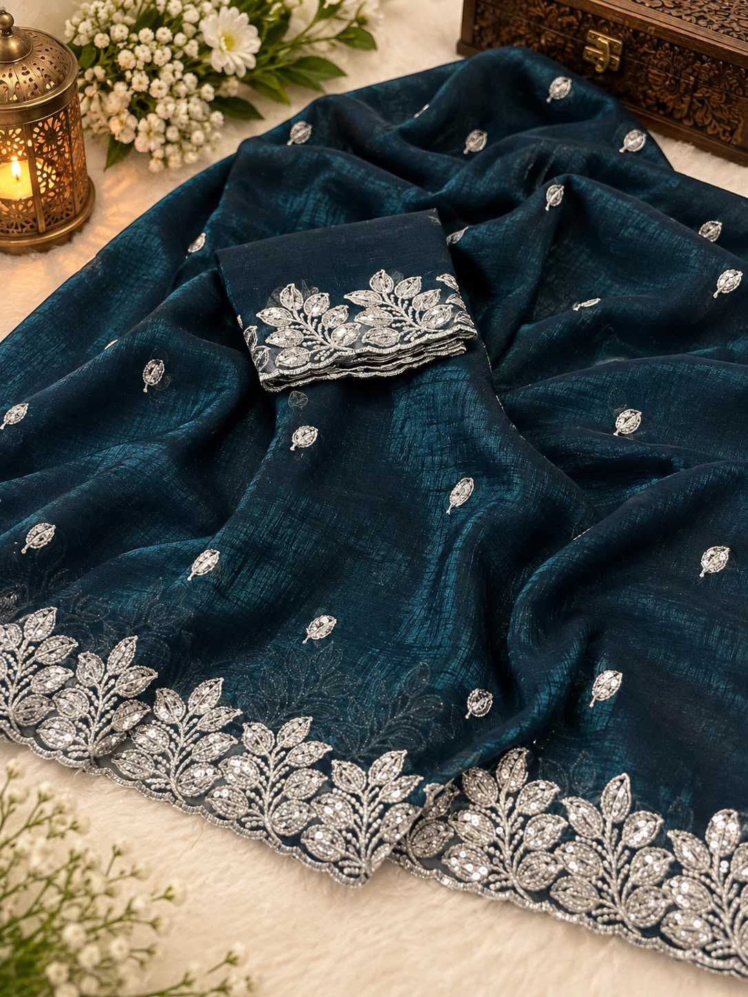 Amrita Crunchi Designer Saree