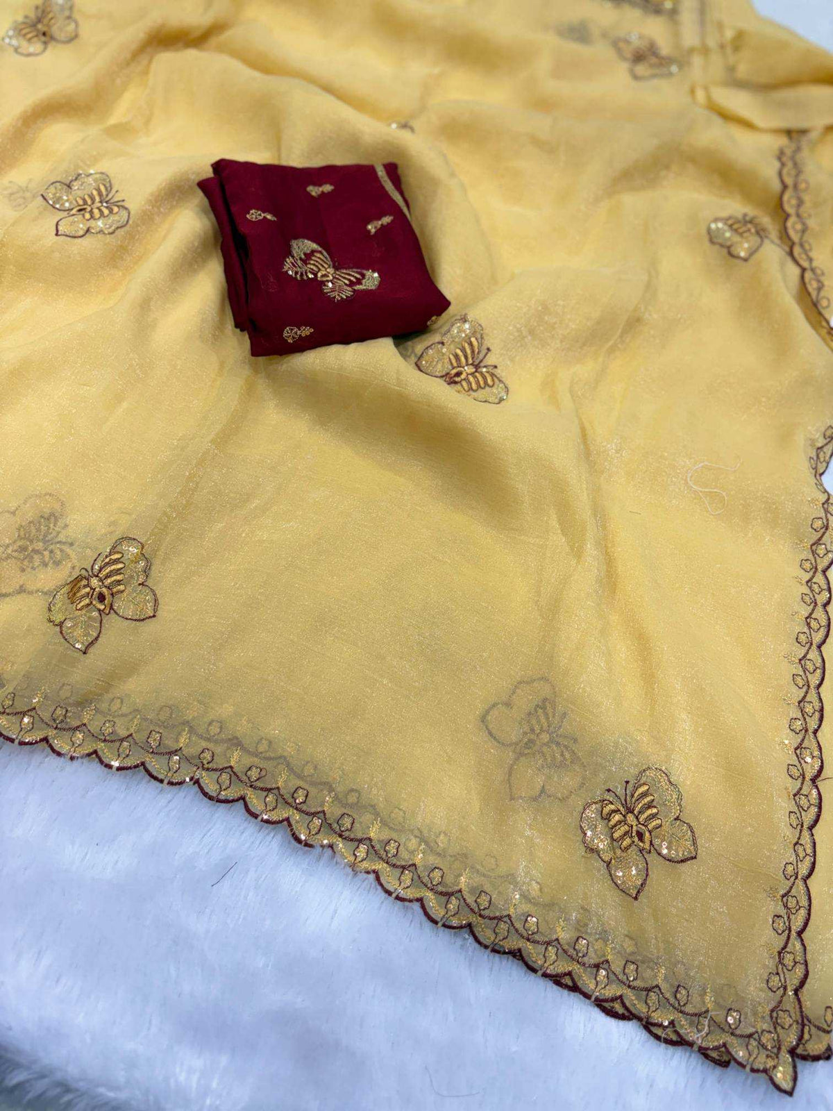 Anahita Crunchi Designer Saree