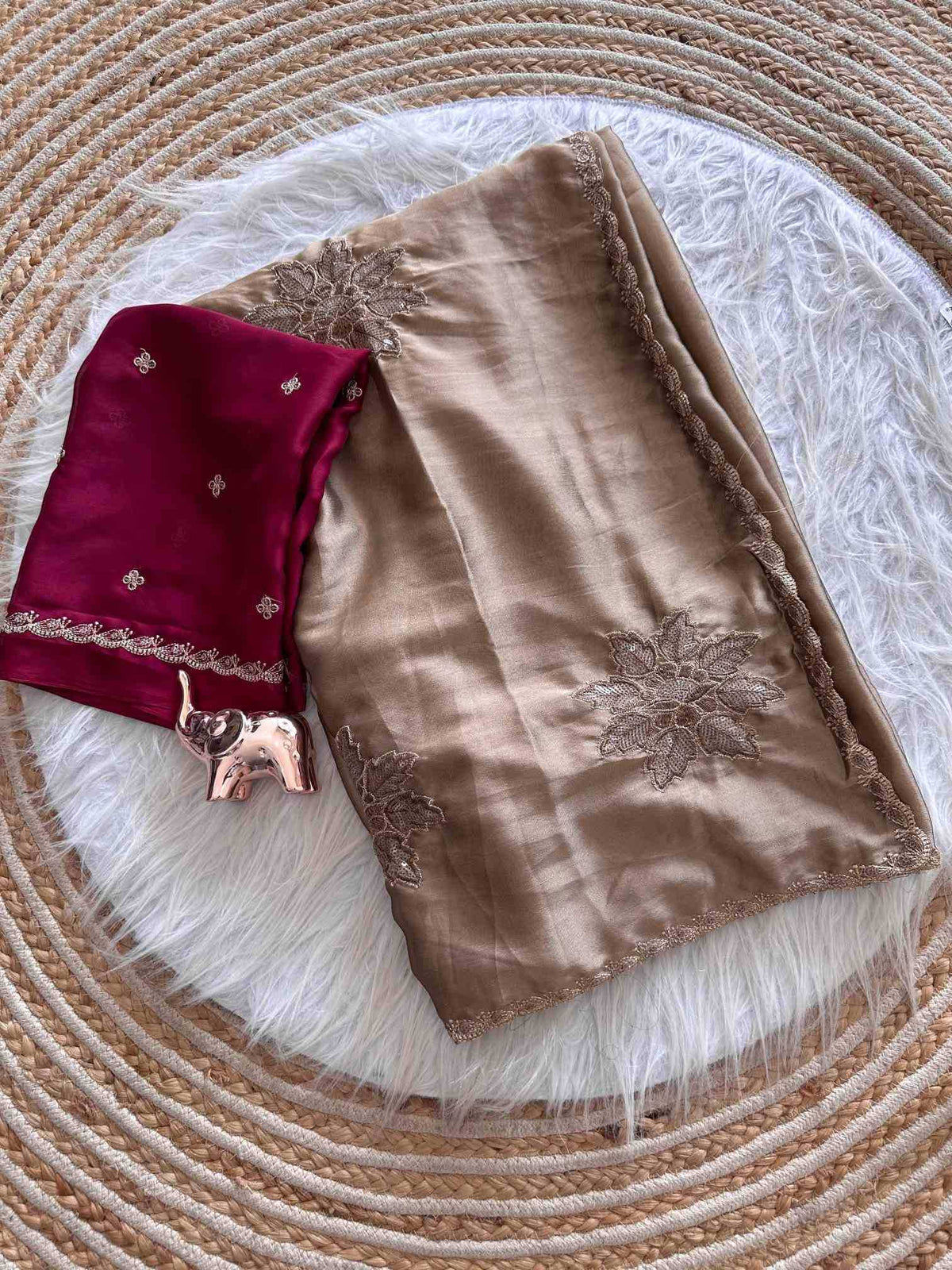 Rangoli Silk Party Wear Saree