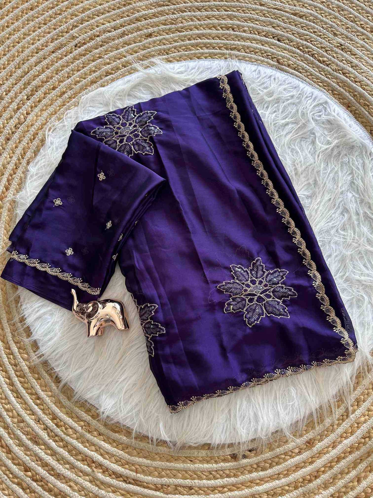 Rangoli Silk Party Wear Saree
