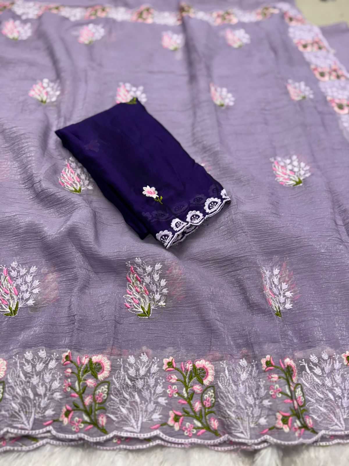Crunchi Party Wear Saree