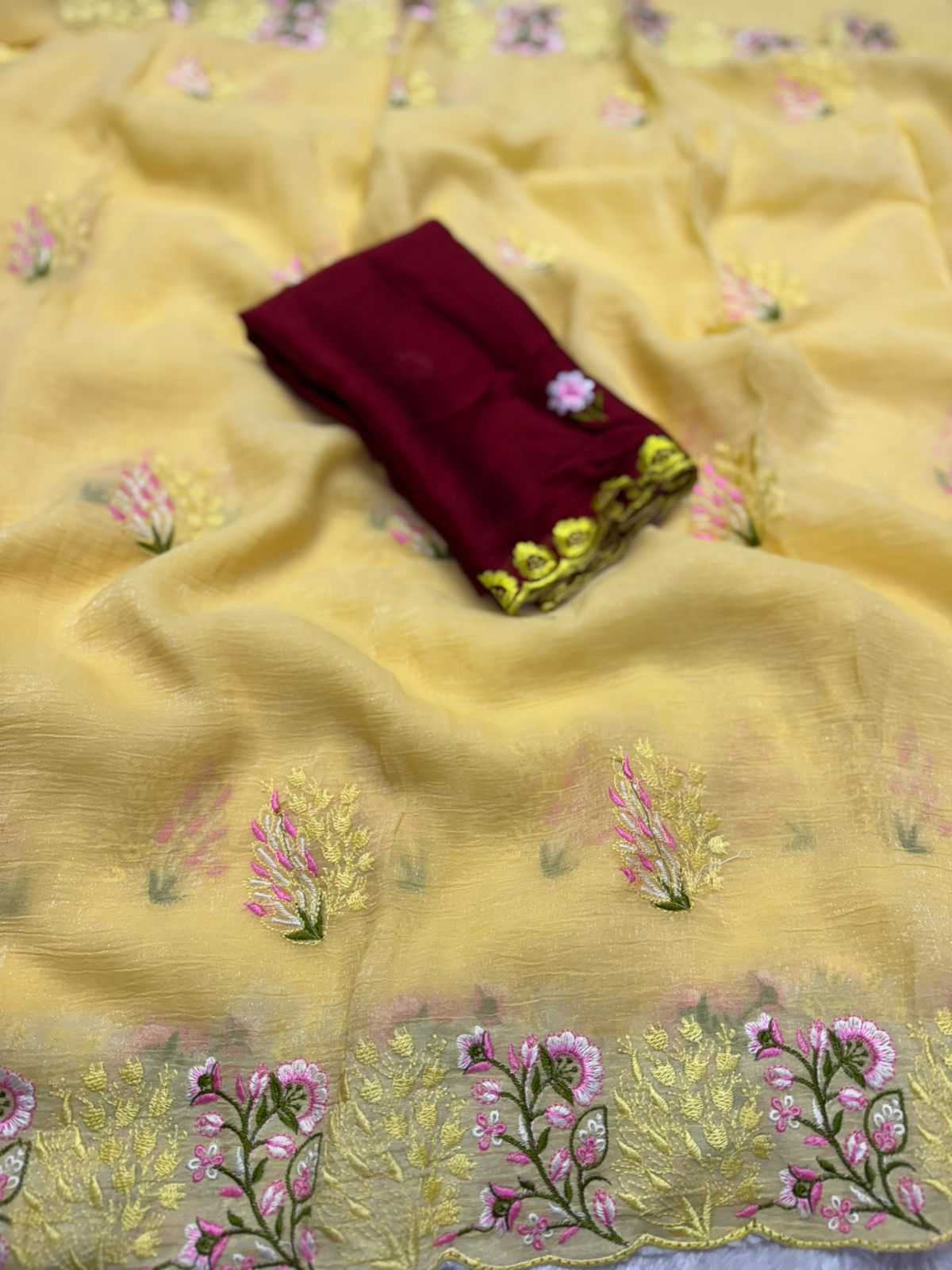 Crunchi Party Wear Saree