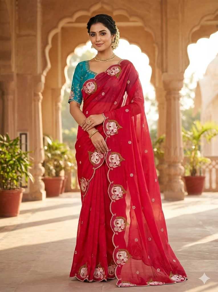 Chiffon Fancy Saree