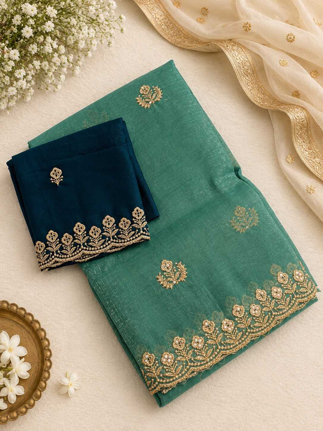 Jiya Crunchi Designer Saree