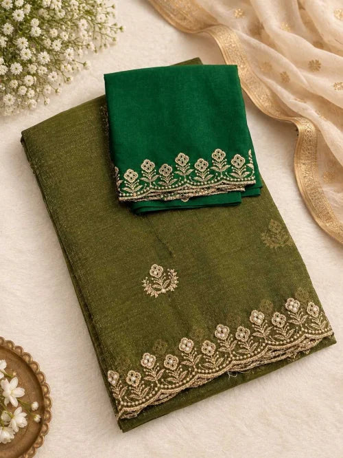 Jiya Crunchi Designer Saree