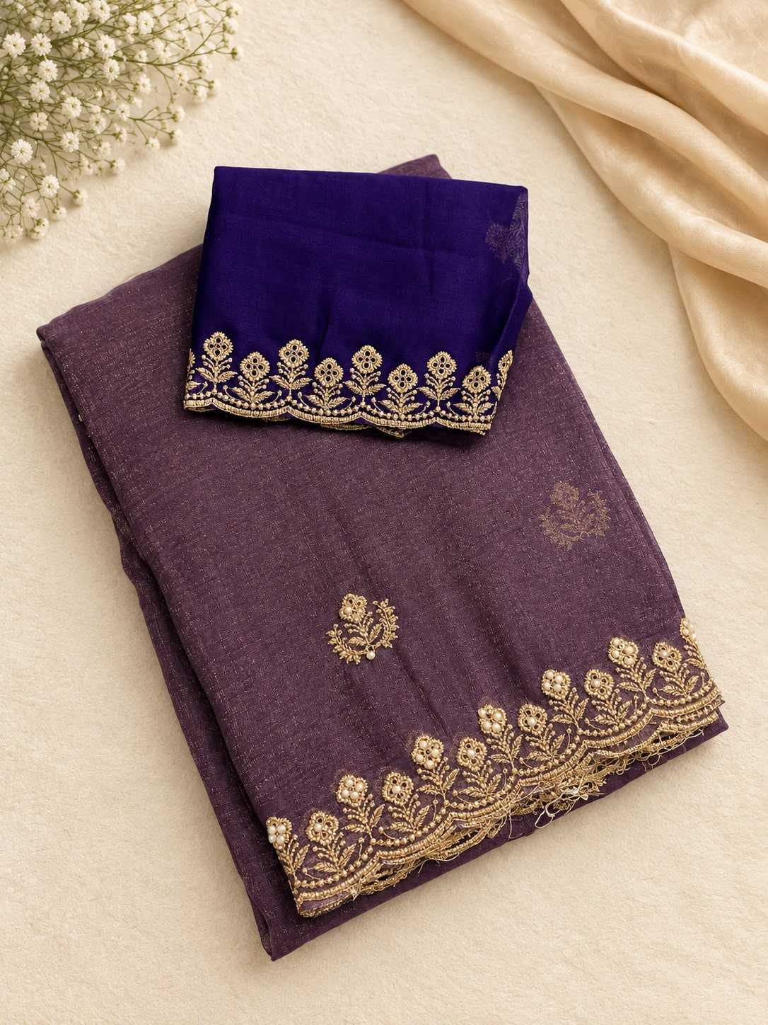 Jiya Crunchi Designer Saree