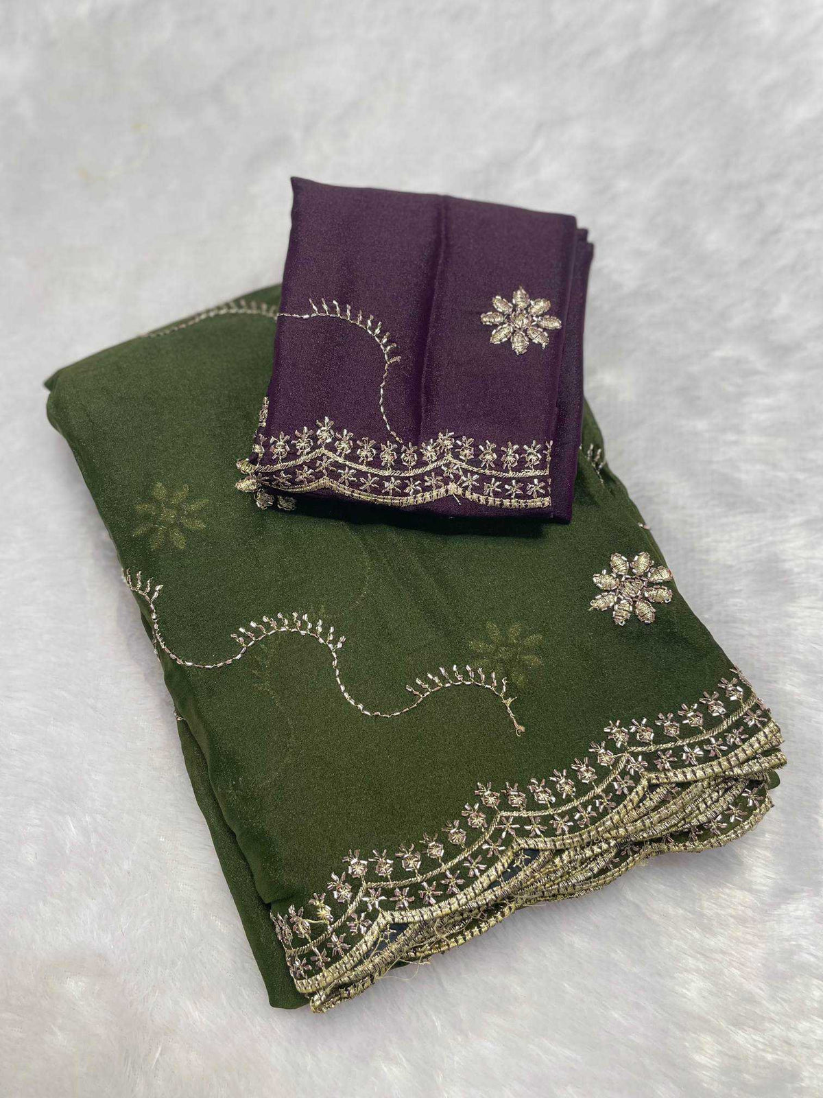 Juhi Premium Georgette Designer Saree