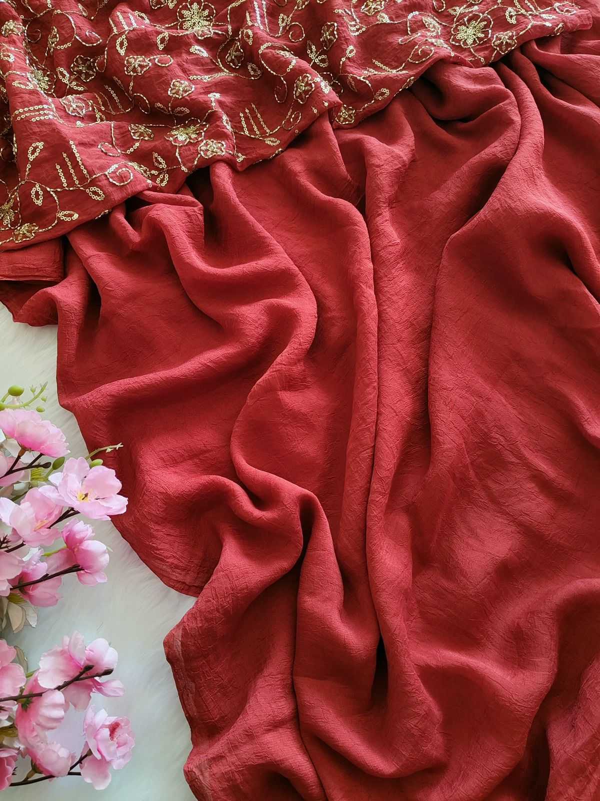 Crunchi Designer Saree
