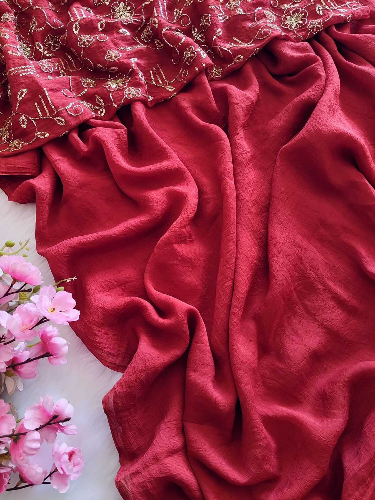 Crunchi Designer Saree