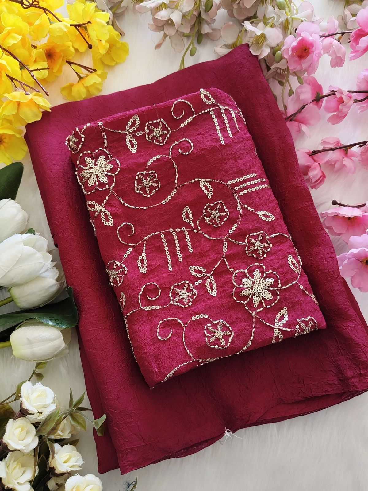 Crunchi Designer Saree