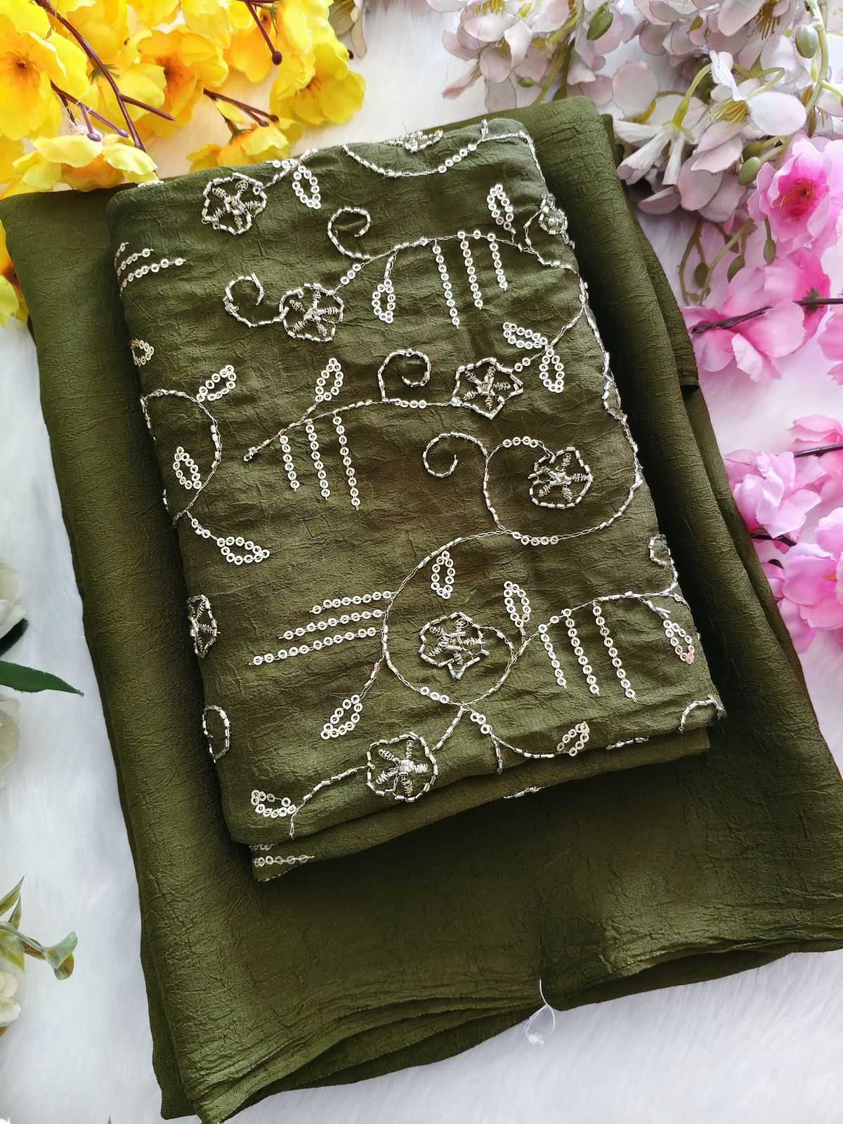 Crunchi Designer Saree